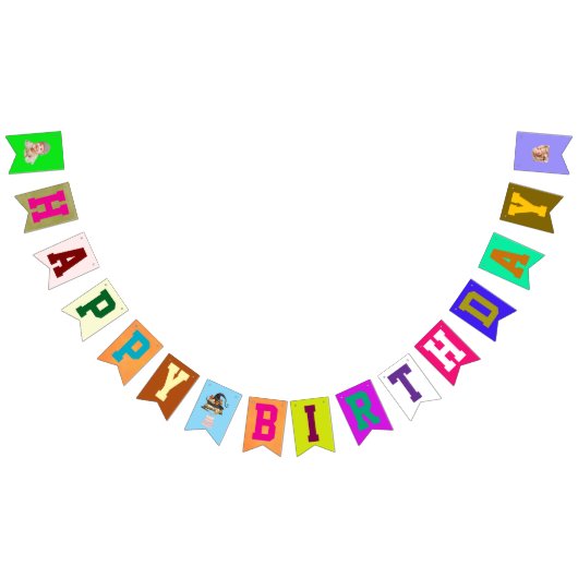 Halloween-verjaardag van kind vlaggetjes (Alle)