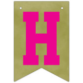 Halloween-verjaardag van kind vlaggetjes (Tweede vlag)