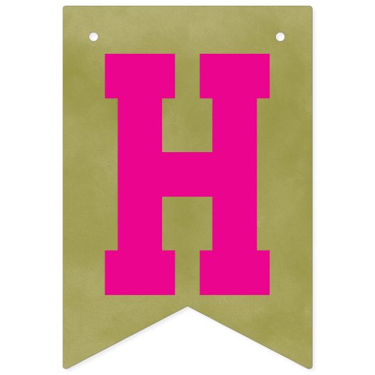 Halloween-verjaardag van kind vlaggetjes (Tweede vlag)