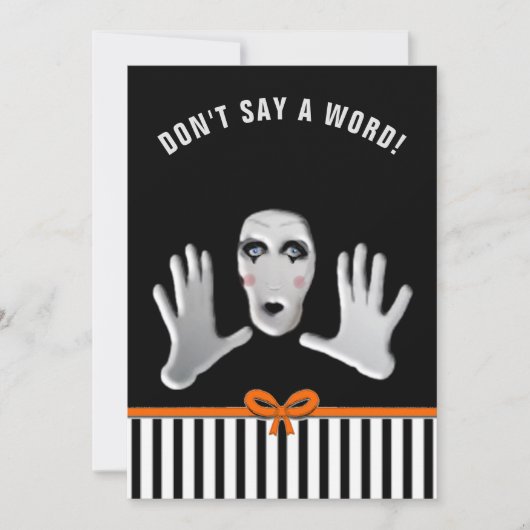 Halloween Verjaardag Verrassingsfeest Kaart (Voorkant)