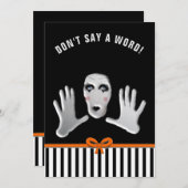 Halloween Verjaardag Verrassingsfeest Kaart (Voorkant / Achterkant)