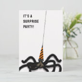 Halloween Verjaardag Verrassingsfeest Kaart (Staand voorkant)