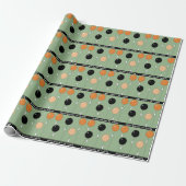 Halloween Verjaardagscadeau Cadeaupapier (Uitgerold)