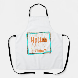 Halloween verjaardagscadeau Shirt, Halloween Verja Schort