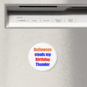 Halloween Verjaardagsdonder Magneet (Insitu (Vaatwasser))