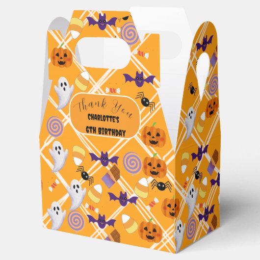 Halloween verjaardagsfeest gunstboxen bedankdoosjes (Geopend)