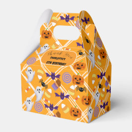 Halloween verjaardagsfeest gunstboxen bedankdoosjes