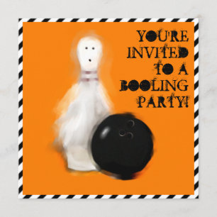 HALLOWEEN VERJAARDAGSFEEST KAART