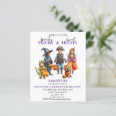 Halloween Verjaardagsfeest Kinder Trick Treat Kost (Staand voorkant)