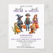 Halloween Verjaardagsfeest Kinder Trick Treat Kost (Voorkant)