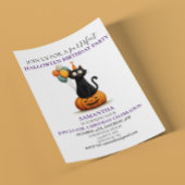 Halloween verjaardagsfeest Kinder zwarte kat