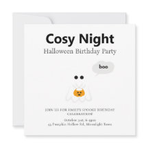 Halloween Verjaardagsfeest | Minimaal spookachtig