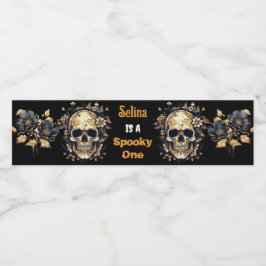 Halloween Verjaardagsfeestje Drink Cocktail Waterfles Etiket