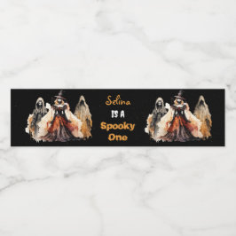 Halloween Verjaardagsfeestje Drink Cocktail Waterfles Etiket