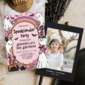 Halloween verjaardagsfeestje voor kinderen kaart