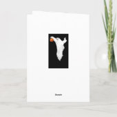 Halloween verjaardagskaart kaart (Achterkant)