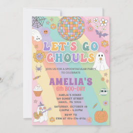 Halloween Verjaardagsuitnodiging, BEWERKBARE Hallo Kaart