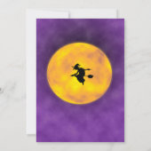 Halloween verjaardagsuitnodiging Kinder kostumepar Kaart (Achterkant)