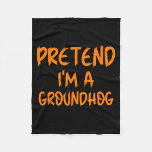 Halloween Verkleed Als Een Bosmarmot Kostuum Luie  Fleece Deken