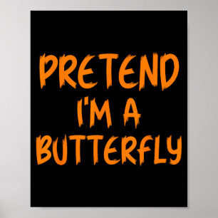 Halloween Verkleed Vlinder Kostuum Lui Poster