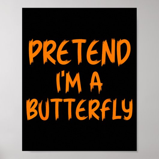 Halloween Verkleed Vlinder Kostuum Lui Poster (Voorkant)