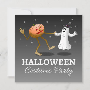 Halloween Verkleedfeest Kaart