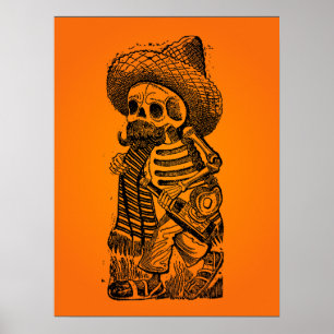 HALLOWEEN VERKOOP! Calaveras Van de Heap door Posa Poster