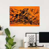 HALLOWEEN VERKOOP! Don Quijote door J. Posada Poster (Thuiskantoor)