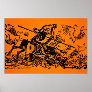 HALLOWEEN VERKOOP! Don Quijote door J. Posada Poster