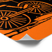 HALLOWEEN VERKOOP! Skeletfietsers van J. Posada Poster (Hoek)