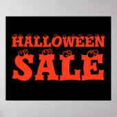 Halloween Verkoopteken, Halloween Verkoop Poster,  Poster (Voorkant)