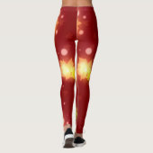 Halloween verlaat de herfst leggings (Achterkant)