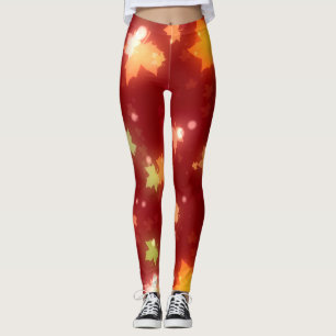 Halloween verlaat de herfst leggings