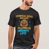 Halloween Verloskundige Geboorteassistent OB Verpl T-shirt (Voorkant)