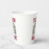 Halloween Verloving tot de dood ons deel doet Papieren Bekers (Links)