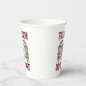 Halloween Verloving tot de dood ons deel doet Papieren Bekers (Rechts)