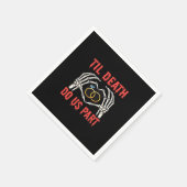 Halloween Verloving tot de dood ons deel doet Servet (Hoek)