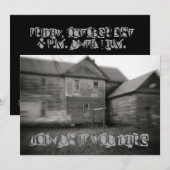 Halloween, vernederd door een gehakt huis kaart (Voorkant / Achterkant)