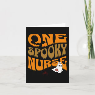 Halloween Verpleegkundige Product Grappige Enge Cr Kaart