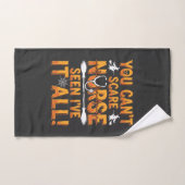 Halloween Verpleegster Alles Gezien Design_1 Handdoek (Handdoek)