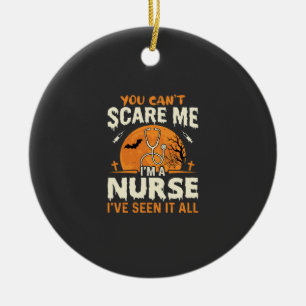Halloween Verpleegster Bang Me Keramisch Ornament