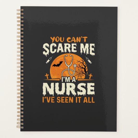 Halloween Verpleegster Bang Me Planner (Voorkant)