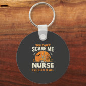 Halloween Verpleegster Bang Me Sleutelhanger (Voorkant)