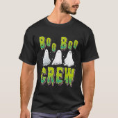 Halloween Verpleegster - Boo-Boo Crew T-shirt (Voorkant)