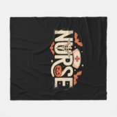 Halloween verpleegster Classic T-Shirt Fleece Deken (Voorkant (Horizontaal))