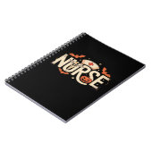 Halloween verpleegster Classic T-Shirt Notitieboek (Linkerzijde)