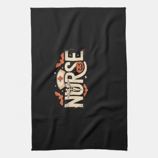 Halloween verpleegster Classic T-Shirt Theedoek (Verticaal)