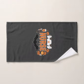 Halloween Verpleegster Drip Pend Pumpkin Spook Vec Handdoek (Handdoek)
