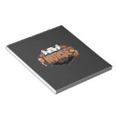 Halloween Verpleegster Drip Pend Pumpkins Ghost Ve Notitieblok (Schuin)