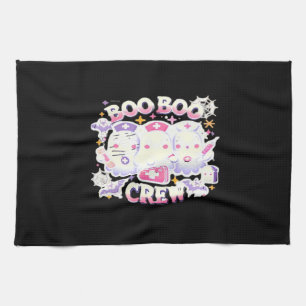 Halloween Verpleegster Geest Team Boo Boo Bemannin Theedoek